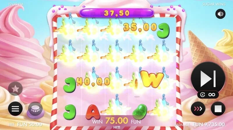 Sugar Wins – išmokėjimas už Pay Anywhere